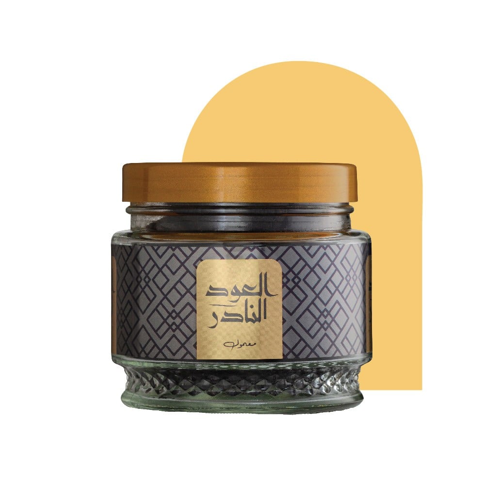 علبة عبوة معمول العود النادر